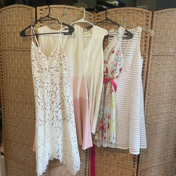Bridal/Bachelorette Bundle: 5 Unique White Dresses for Wedding Events - Picture 1 of 12